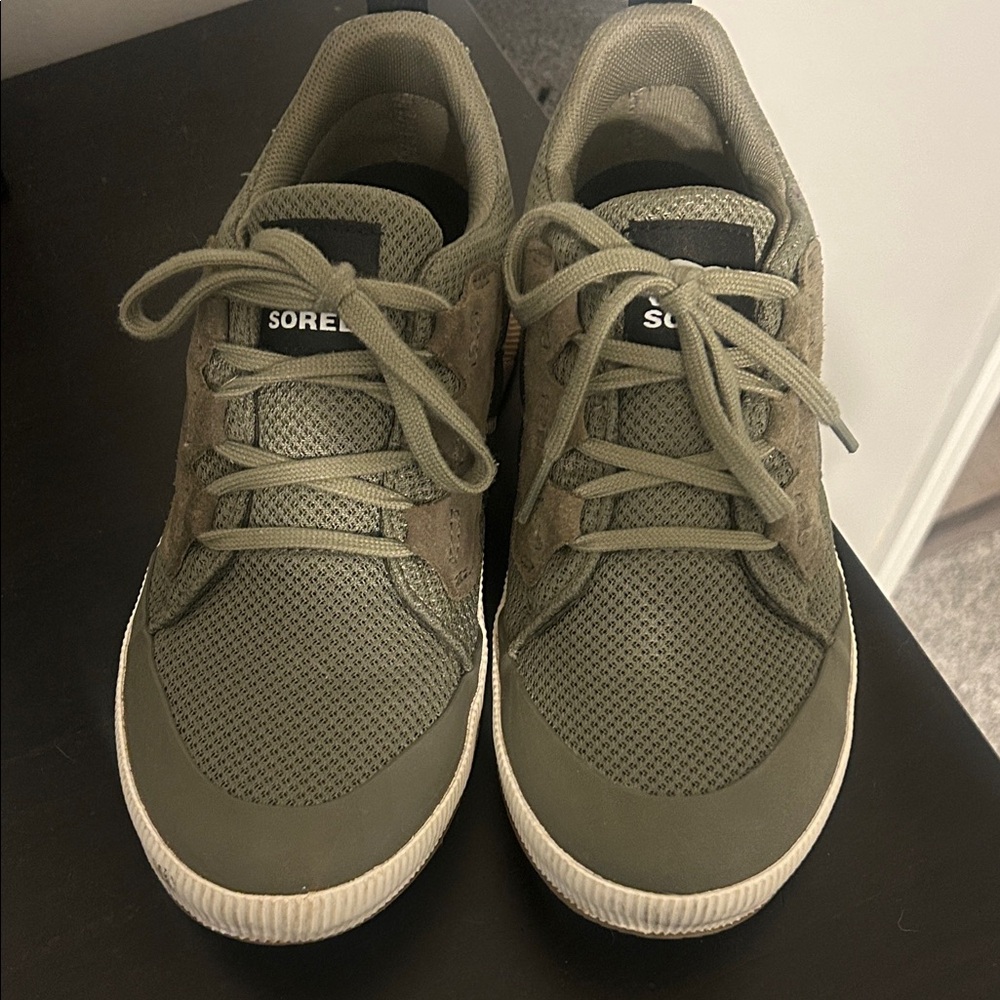 Sorel Men's Green Lace-Up Sneakers
